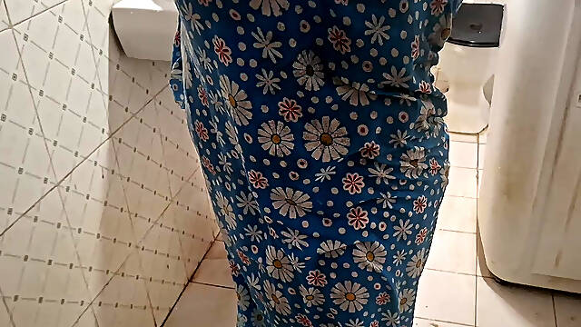 Maid Bathing outdoor and indoor