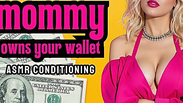 Step-Mommy Owns Your Wallet - ASMR Conditioning | FemDom Mesmerize by Mistress Amethyst