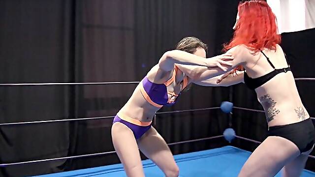 Gotika vs Lilu - RM257 - Female Pro-Wrestling Fight - FullHD