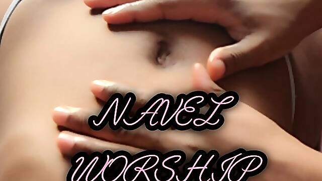 Amateur Belly Button Worship and Oral fixation