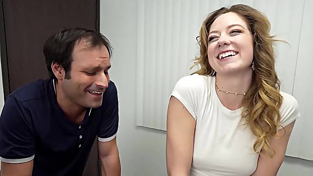 Two hot nurses, River Lynn and Kitty Valance, are caught in a steamy moment.