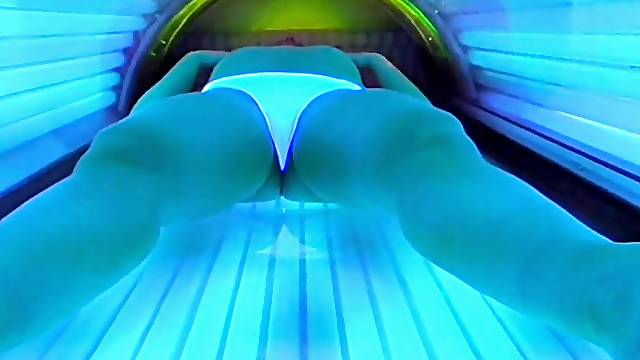 Solarium Masturbacion, Me Masturbo Con Las Panties, Bragas Masturbacion Orgasmo