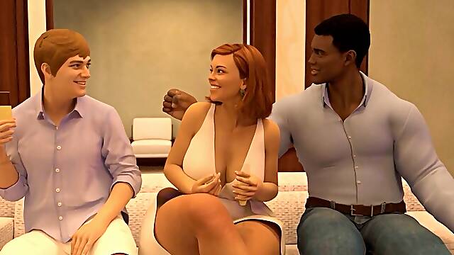 Cheating PAWG wife plows a black professional athlete during a wild party