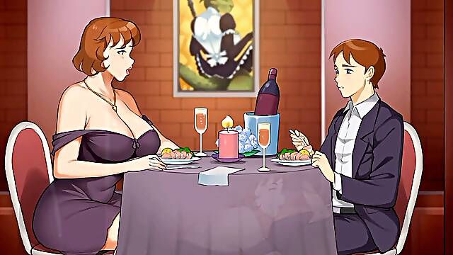 Milfs Plaza #26: Married milf gives me a blowjob in the restaurant
