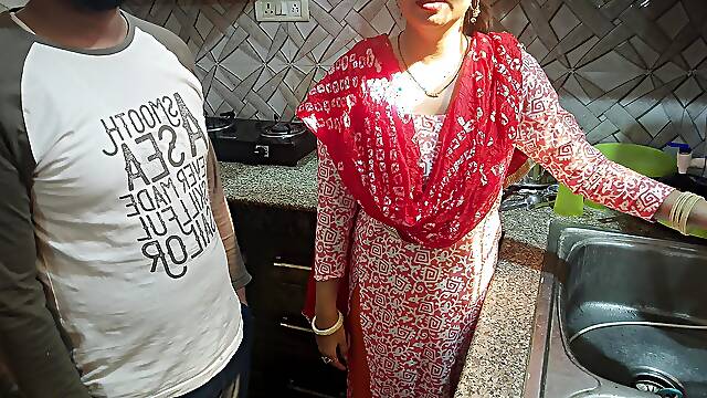 Stepmom Fucked Hard in Her Big Ass Fucking & Dirty Talking with Stepson
