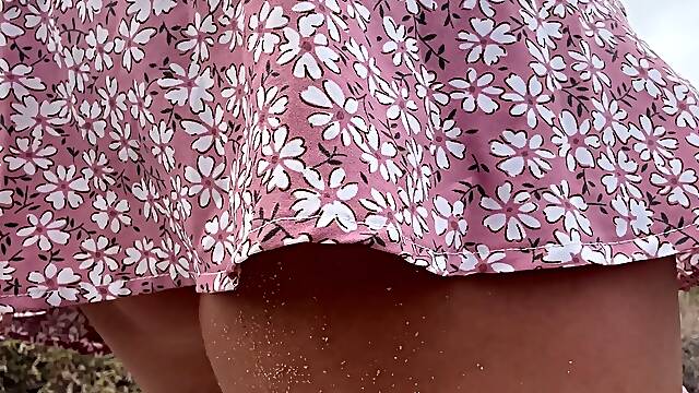 Girl Fart Outdoors and Home Compilation