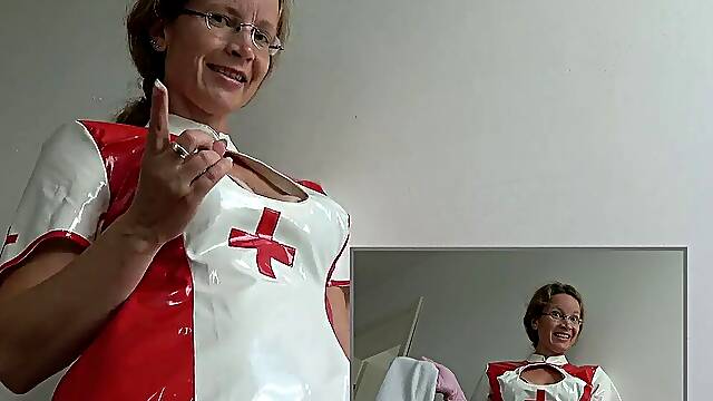 Consolador Rubia, Annika Albitre, Guantes Alemanas, Guantes De Enfermera