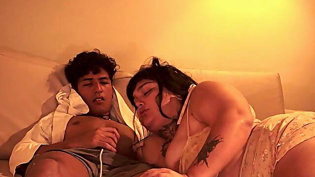 My Stepfather Fantasizes About Me and I Let Him Get Me Pregnant and Fill My Pussy with Milk