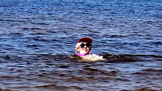 Wet Swimsuit Step-mom