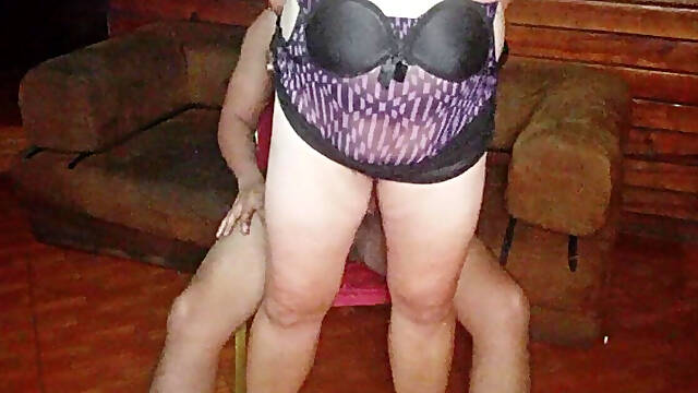 Rich fuck with a mature 70-year-old granny neighbor