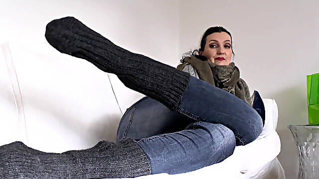 Smell My Thick, Extremely Smelly Socks! Lady Victoria Valente