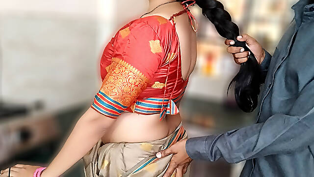 Village Bhabhi First Time Sex with Devar in Kitchen, Desi Girl Xxxx Tight Pussy Sex