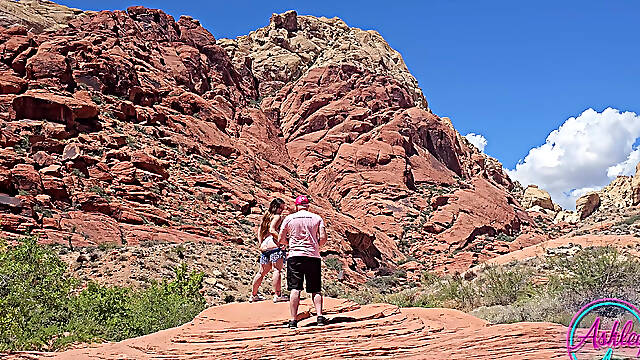 Behind the Scenes Photo Shoot - Ashley at Red Rock Canyon