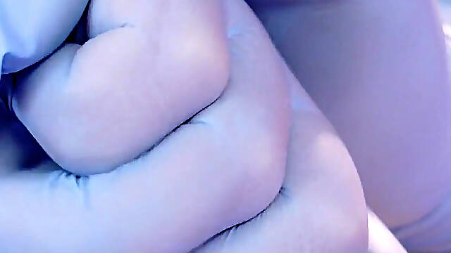 Asmr Video with Medical Nitrile Gloves