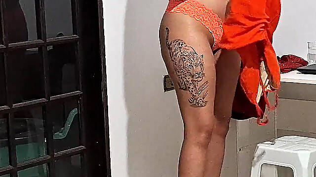 Dancer Goes to the Interview at the Nightclub.