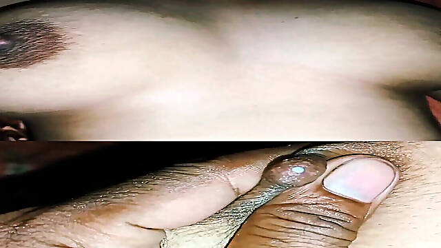 One Night with Desi Wife, Hot Figure Boobs Ass Pussy Touched and Heated