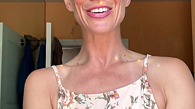 JOI Stepmommy Gets Mad at You for Making Fun of Her Glasses! You Better Pull That Cock Out and Let Me Finish You Now Cum