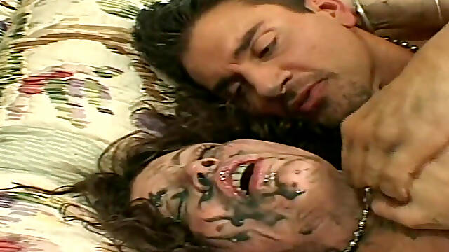 Busty Brunette MILF Endures Rough Sex and Explosive Facial