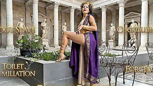Roman Empress - Foot Slave, Toilet Humiliation, Cuckolding & Bi Encouragement