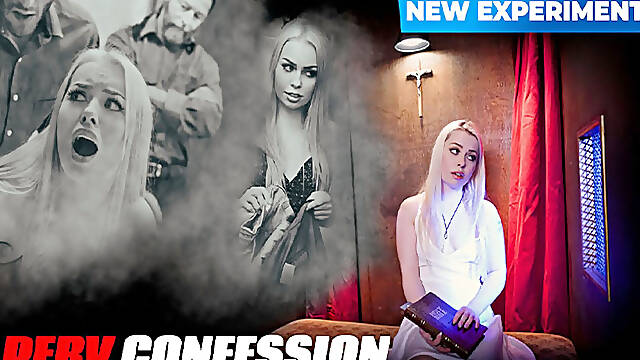 Smoking Hot Haley Spades Confesses Her Sins and Gets Punished by Stepfather Calvin