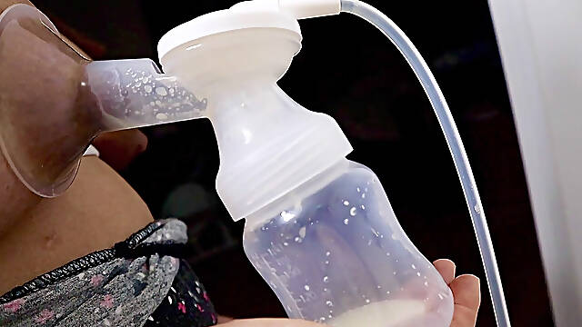 Arab MILF Breast Milking Huge Tits
