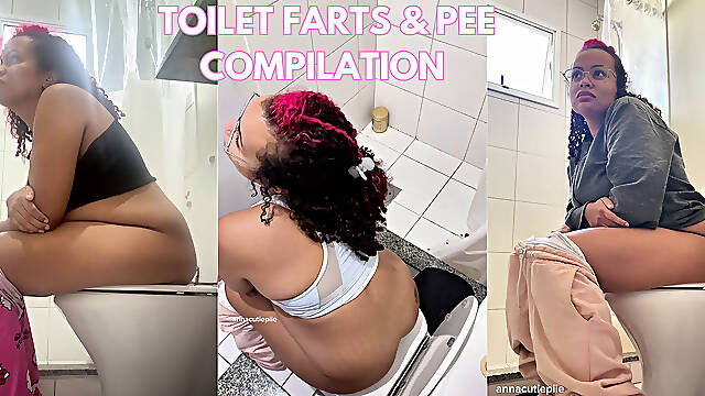 Real Daily Toilet Farts & Pee Compilation Personal Bathroom Moments