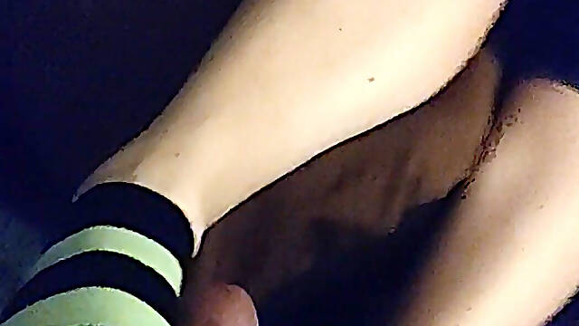 Extremely Sexy Ankle Sockjob & Sock Handjob