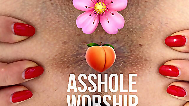 Pure Asshole Worship, Winking, Sensual Dirty Talk