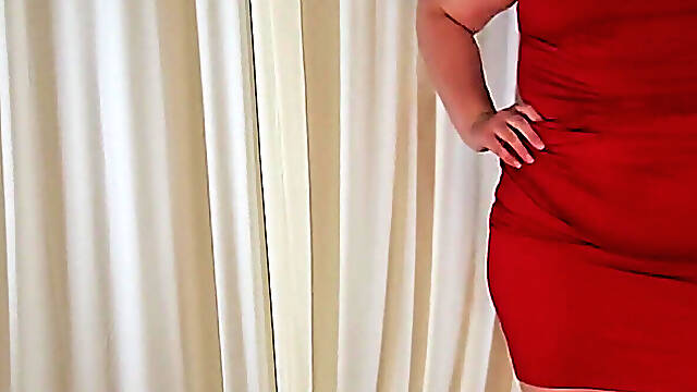 Tall Thick BBW Tries on World Cup Outfits