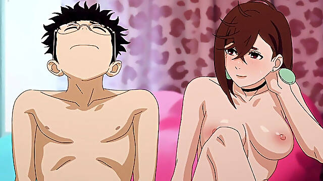 Japanese Anime Reaction Momo Chan and Okarun