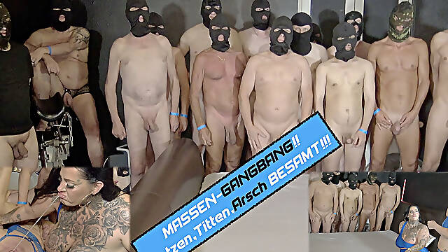Massive Gangbang!! Pussies, Tits, Ass-cummed Inside!!!