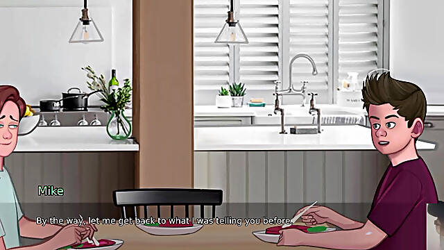My Bestfriends Step-mom Sucks My Cock Under the Table While My Bestfriend Is Right There.