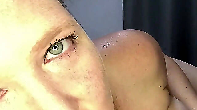 Slow Eye Contact Handjob with Cheating Confession