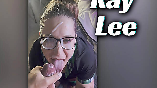 Ms. Kay Lee Sucks You Until She Milks Your Cum Onto Her Face!!