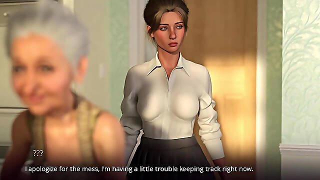 Village Slut Tranformation - Meeting Strange Old Granny