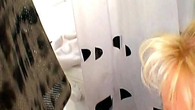 Hot German MILF Gets Her Shaved Twat Pounded in the Shower